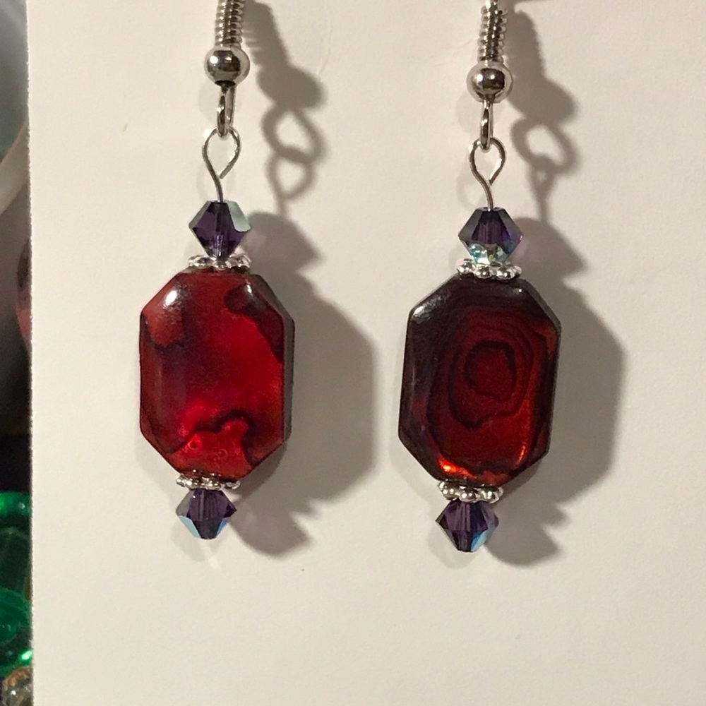 Handmade Abalone Earrings